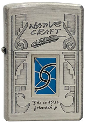 【ZIPPO】ジッポー：NC-FE/ネイティブクラフト 2000年製