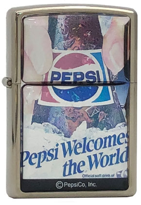 【ZIPPO】ジッポー：PEPSI ペプシ/アートプレートB