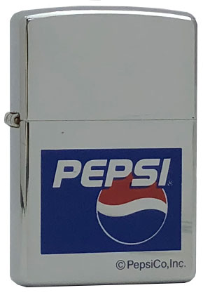 【ZIPPO】ジッポー：PEPSI ペプシ/ロゴE