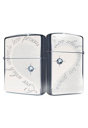 【ZIPPO】 ジッポー：RHPR-SP/ロマンティックペアハート