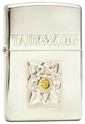 【ZIPPO】ジッポー：TADY&KING 印台メタル A