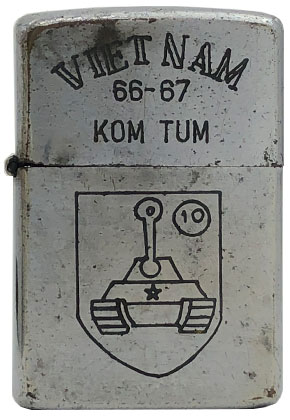 【ZIPPO】ジッポー：ベトナムZIPPO/1966年製造品 戦車