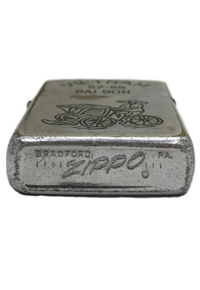 ZIPPO】ジッポー：ベトナムZIPPO/1967年製造品 人力車