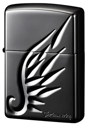 【ZIPPO】ジッポー：ZPアーマーV-WING BK