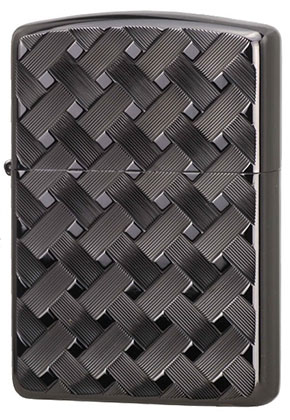 【ZIPPO】ジッポー：WIRE MESHⅡ(B)/Black Nickel アーマー