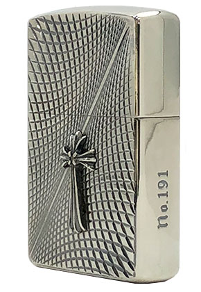 ZIPPO】ジッポー：リミテッドクロスメタル/2001年製