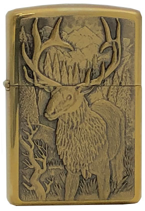 ZIPPO】ジッポー：#254BBS B168 American Elk/1994年製 USAカタログ