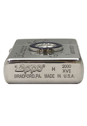 ZIPPO】ジッポー：St.Christopher 限定/2000年製 両面加工
