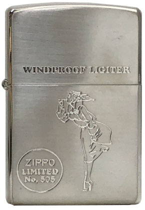 ZIPPO】ジッポー：ウィンディ 限定/携帯灰皿付き