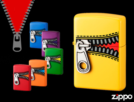 【ZIPPO】ジッポー：ジッパーzippo