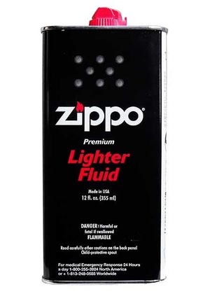 【ZIPPO】ジッポー：ZIPPO社純正オイル大缶(355ml)