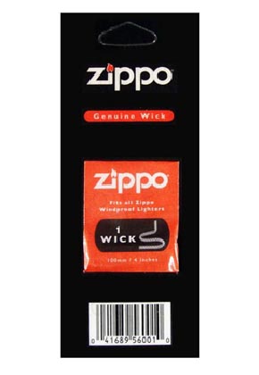 【ZIPPO】ジッポー：ZIPPO社純正ウィック(芯)