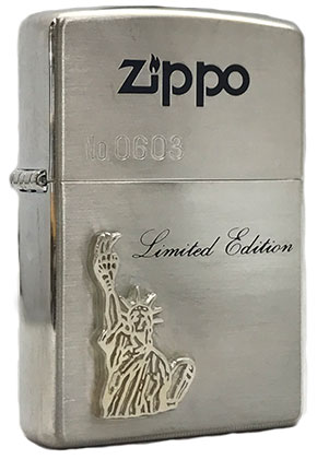 vintage ZIPPO ヴィンテージ　ジッポ シルバー　× 　自由の女神