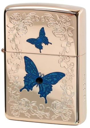 【ZIPPO】ジッポー：Blue Butterfly RP