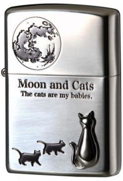 【ZIPPO】ジッポー：CATSERIES/MOON(1)