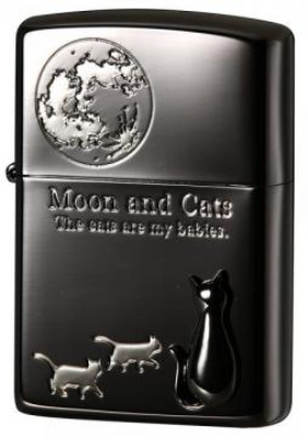 【ZIPPO】ジッポー：CATSERIES/MOON(2)