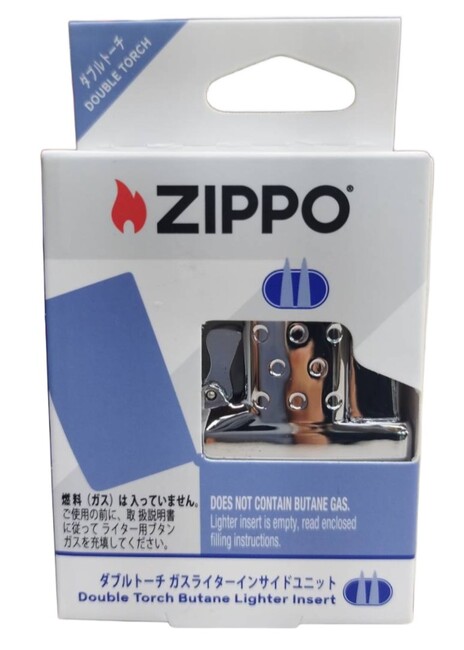 【ZIPPO】ジッポー：ガスライター インサイドユニット ダブルトーチ