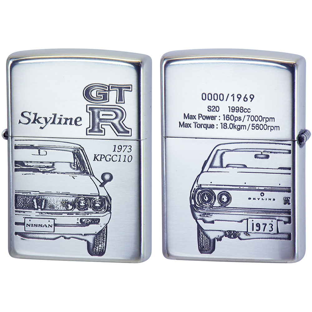 【ZIPPO】ジッポー：ZP GT-R〔KPGC110〕 SKYLINE ZIPPO