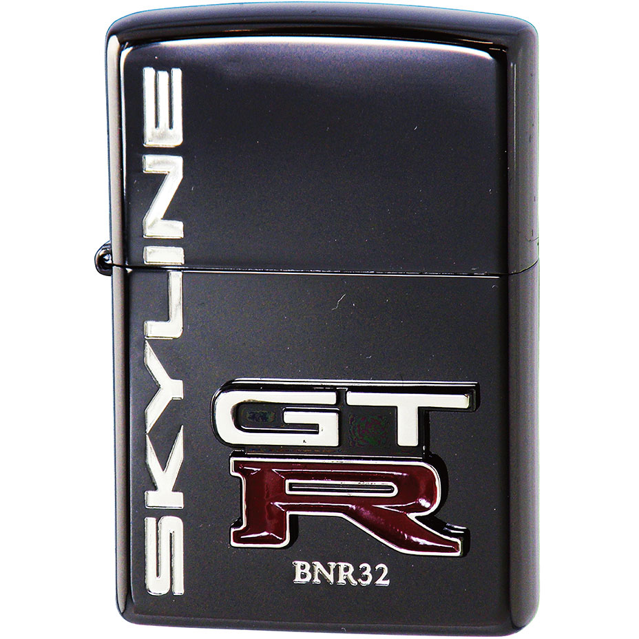 【ZIPPO】ジッポー：ZP エンブレム BK GT-R [BNR32] NISSAN SERIES