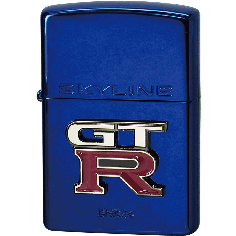 【ZIPPO】ジッポー：ZP エンブレムBL GT-R [BNR34] NISSAN SERIES