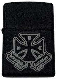 【ZIPPO】ジッポー：2001年製 新品 未使用 ブラッククラックル