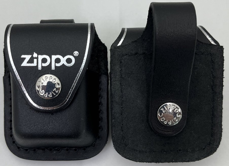【ZIPPO】ジッポー：ZIPPO社レザーケース ループ式 黒色