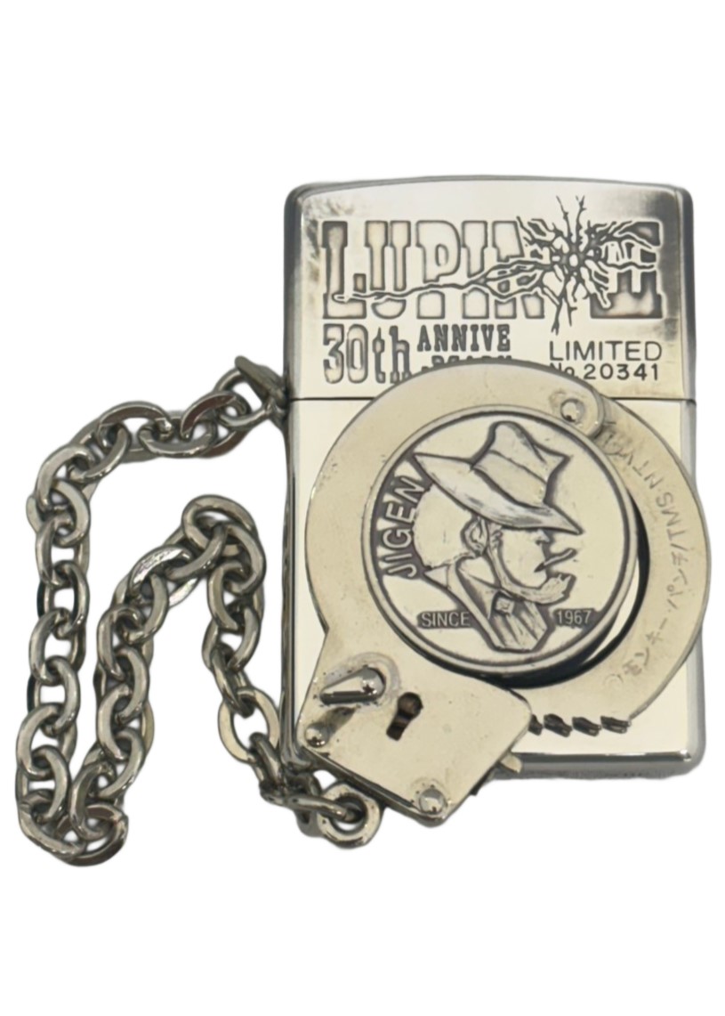 【ZIPPO】ジッポー：1997年製 新品/ルパン三世30周年記念限定/次元モデル/裏面経年劣化スレ有り