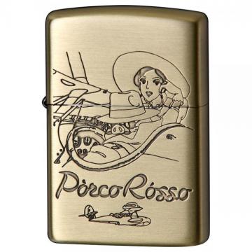 【ZIPPO】ジッポー：紅の豚 ポルコとジーナ