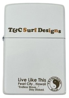 【ZIPPO】ジッポー：2003年製 新品 未使用 T＆C Surf Designs