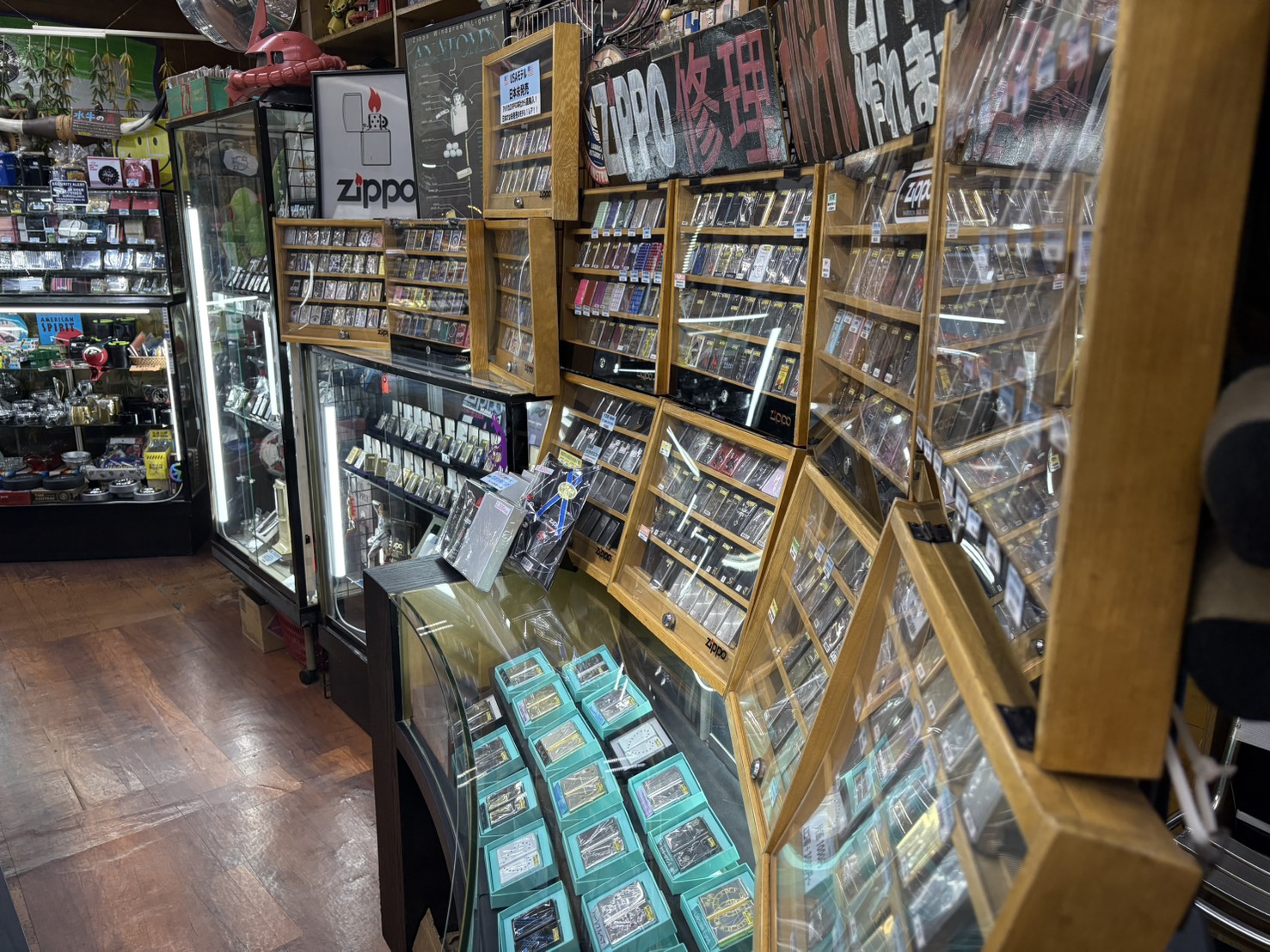 無料ラッピング ブルー布地