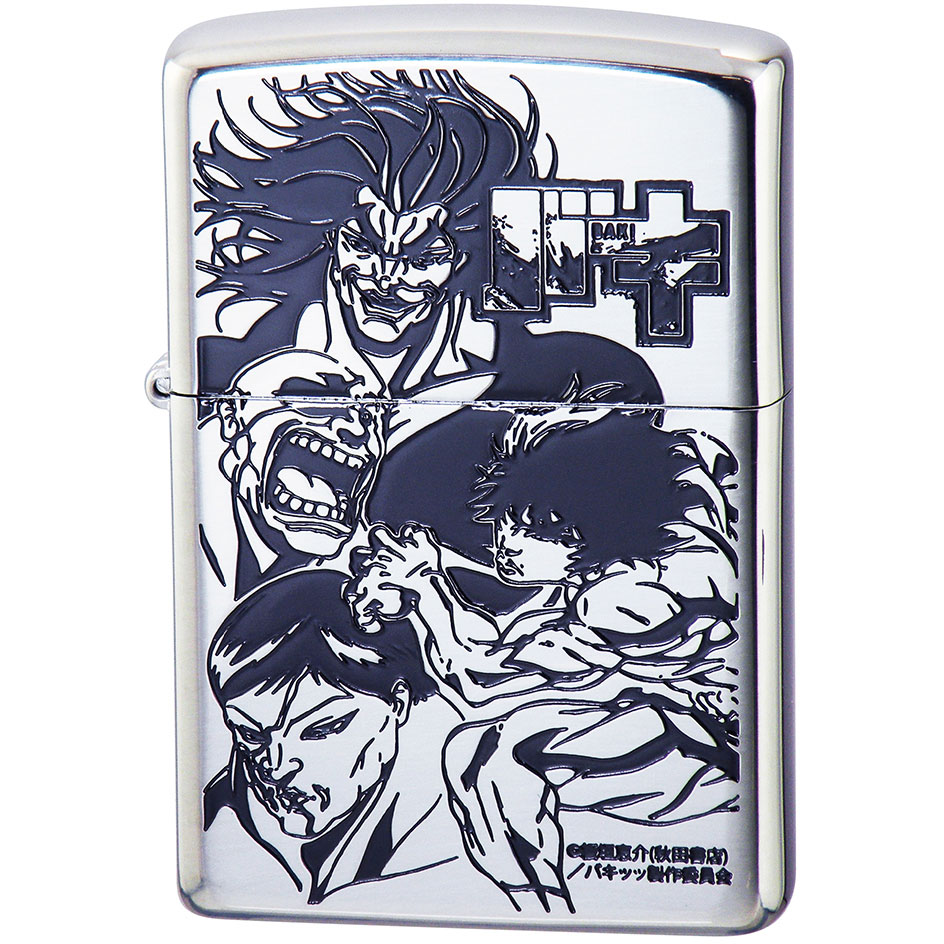 【ZIPPO】ジッポー：ZP バキ オールキャスト 片面加工