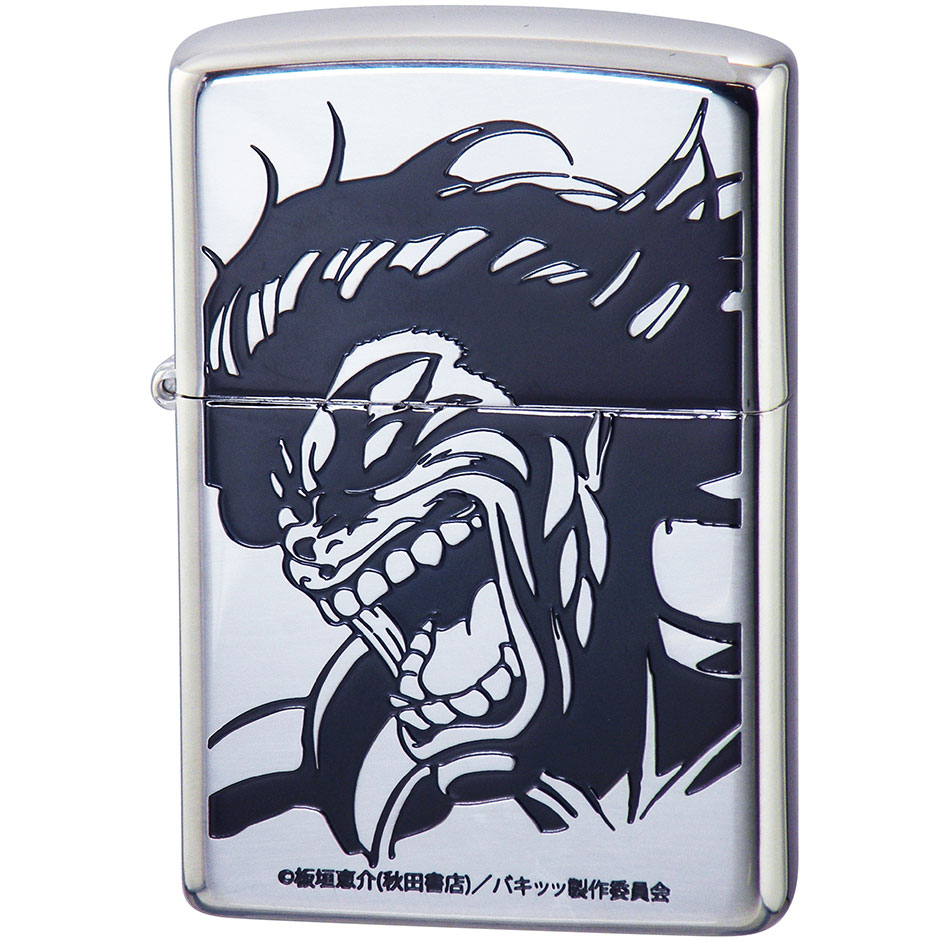 【ZIPPO】ジッポー：ZP バキ 範馬勇次郎 両面加工